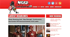 Desktop Screenshot of nerdbastards.com